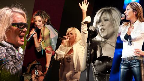 Nyolcvanas évek énekesnői - Samantha Fox, Sabrina Salerno, Sandra Cretu, C. C. Catch, Kim Wilde